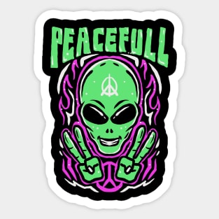 Peacefull Sticker